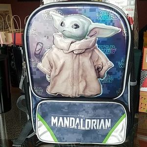 Star Wars The Mandalorian Grogu full size backpack The Child